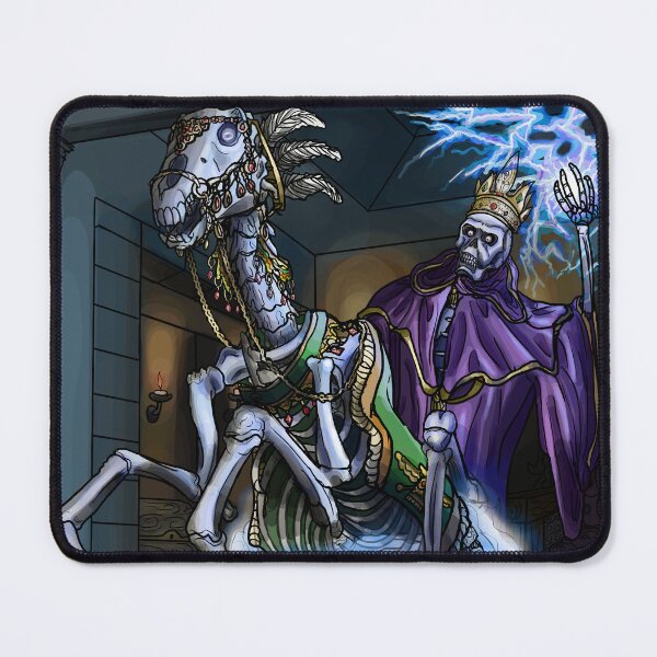 Item preview, The Lich and His Steed designed and sold by JoyHappySpiders.