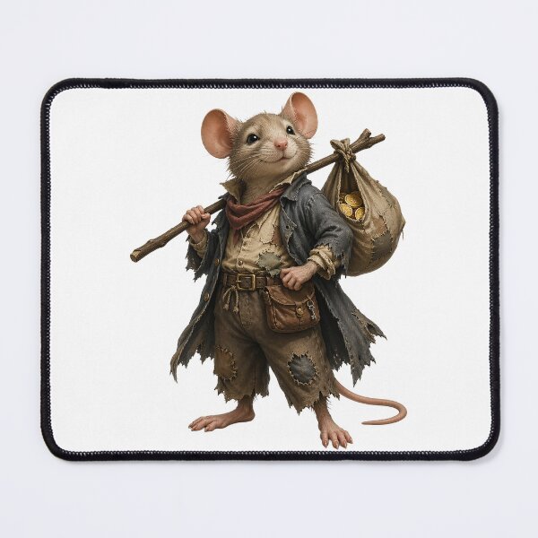 Item preview, Mouse Strikes it Big on the Open Road designed and sold by nikkolaus.
