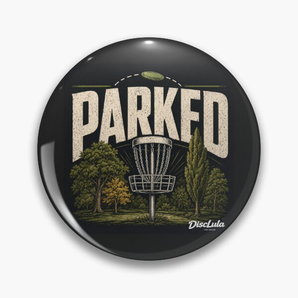 Item preview, Perfect placement of a disc - it's PARKED. designed and sold by DiscLula.