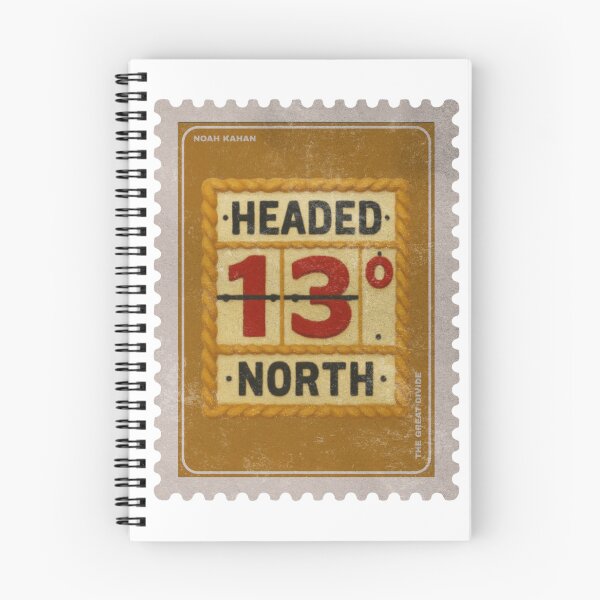 Item preview, Headed North Postage Stamp designed and sold by musicinmyblood.