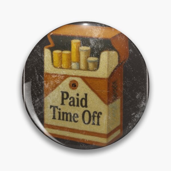 Item preview, Paid Time Off Postage Stamp designed and sold by musicinmyblood.