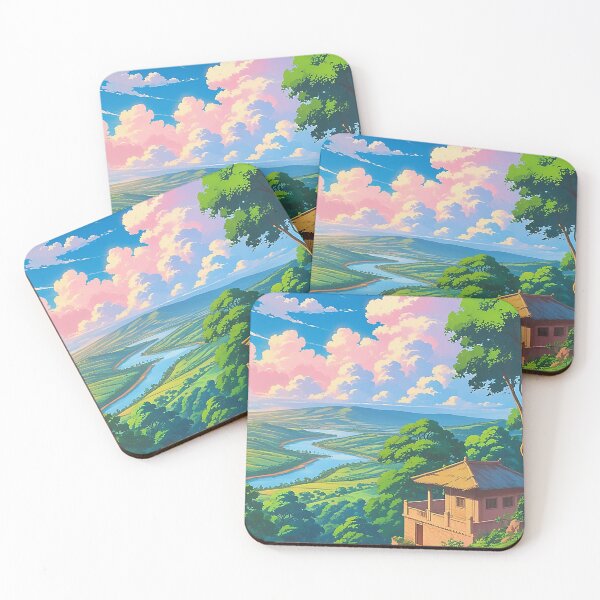 Item preview, House Among Hills designed and sold by LofiHorizon.