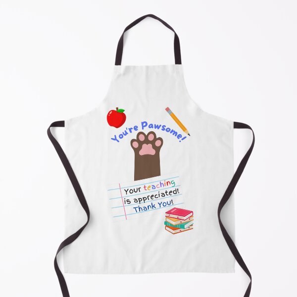 Item preview, Teacher Appreciation You're Pawsome Brown Cat Paw designed and sold by MYCatStuff.