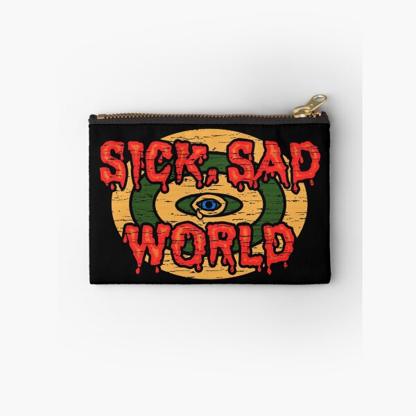 Artikelvorschau, Kranke traurige Welt Anti Trump Apokalypse Armageddon Ende der Tage entworfen und verkauft von Inside Out Designs.