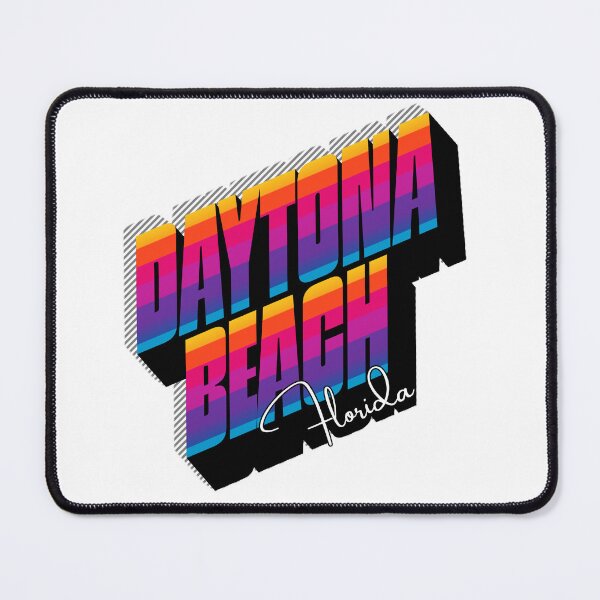 Item preview, Daytona Beach Florida Retro 80s Sunset Stripe T-Shirt designed and sold by DonnaRaine.