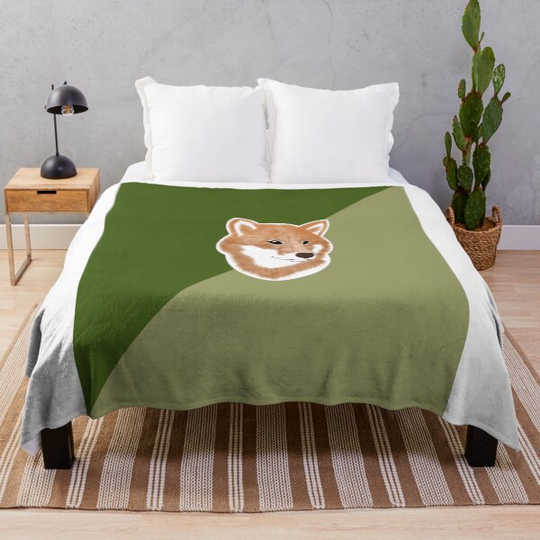 Item preview, Two toned colors (moss green,olive) with Shiba Inu designed and sold by ShibaCruise-On.