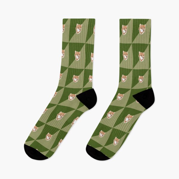 Item preview, Two toned colors (moss green,olive) with Shiba Inu designed and sold by ShibaCruise-On.