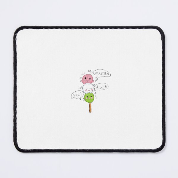 Item preview, The Mochi Trio! PInk (Hello!), White (Welcome!), Green (Haha!) designed and sold by lupop.