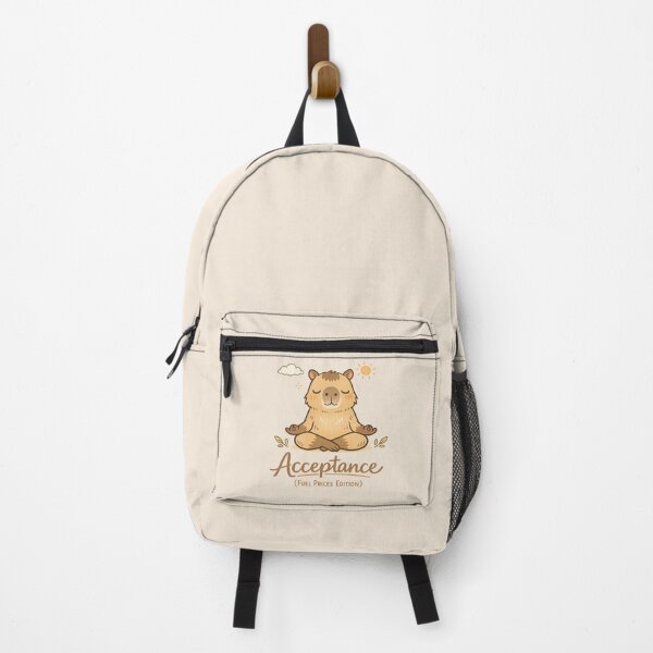Item preview, Cute Meditating Capybara - Calm Acceptance Meme | Cozy Aesthetic Animal Art designed and sold by PopCulturePixel.