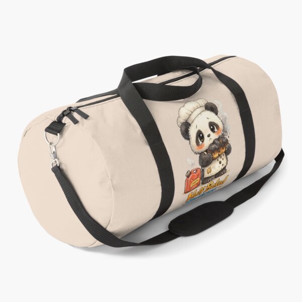 Item preview, Cute Panda Baker Burnt Bread | Half Baked Business Funny Cozy Animal Illustration designed and sold by PopCulturePixel.