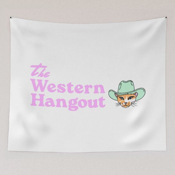 Item preview, The Western Hangout Logo designed and sold by CatharticTick.