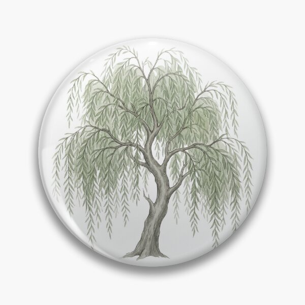 Item preview, Weeping Willow Tree Drooping Long Branches designed and sold by Nat20Arts.