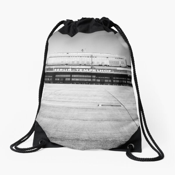 Airport Tempelhof Drawstring Bag