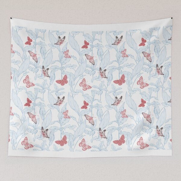 Item preview, Butterfly botanical illustration woodland  designed and sold by letsgow8th.
