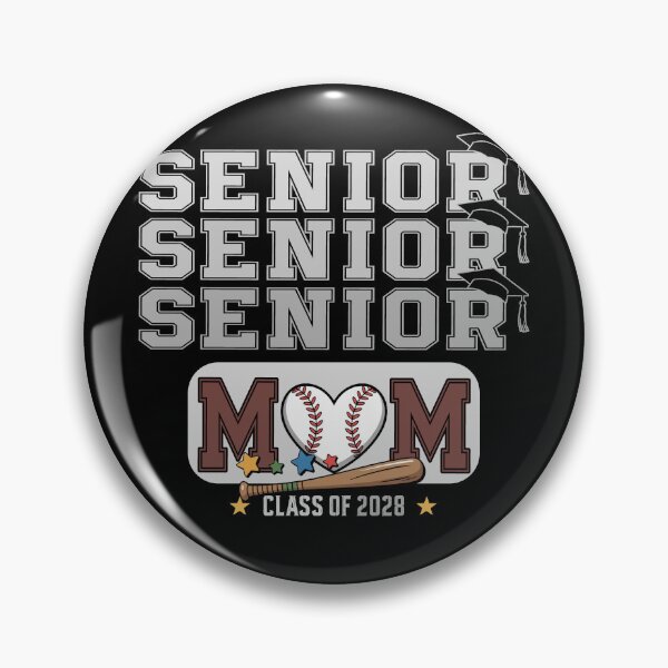 Item preview, Proud Senior Mom Class of 2028  designed and sold by QuiteOrbit.