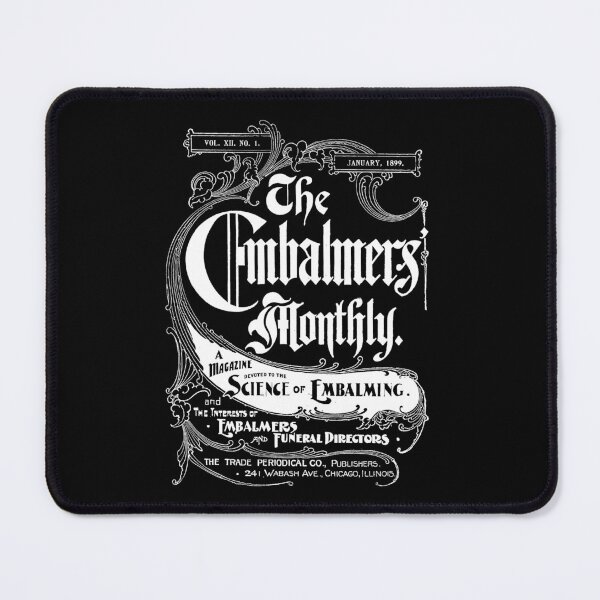 Item preview, The Embalmers' Monthly designed and sold by Limn From Limb.