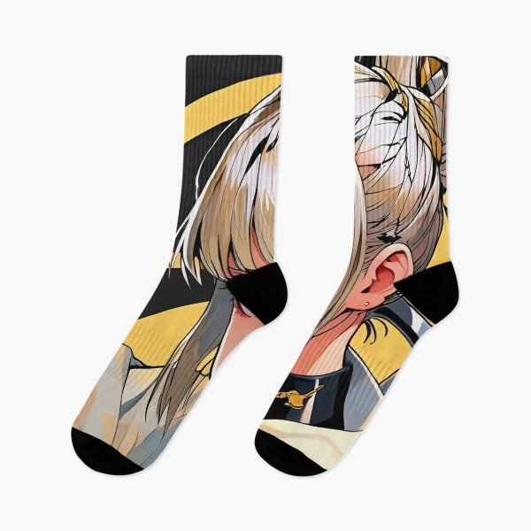 Item preview, Cyberpunk Anime Girl Golden Eyes | Futuristic Streetwear Waifu | Blonde Anime Aesthetic Character Art designed and sold by Dyan4.