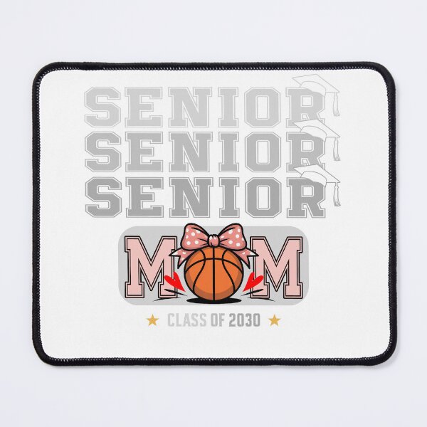 Item preview, Proud Mom Graduation 2030 Basketball designed and sold by QuiteOrbit.