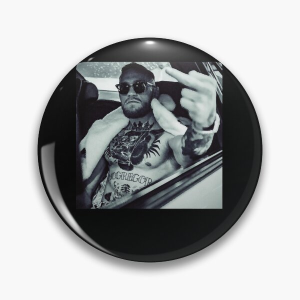Item preview,  Conor McGregor Middle Finger Notorious  designed and sold by TEEGENIE.