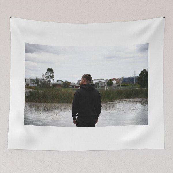 Item preview, Contemplative Man by the Water designed and sold by getmybookstore.