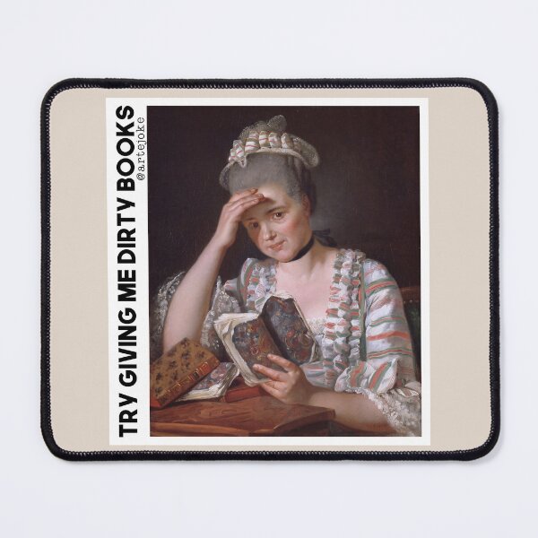 Item preview, Try giving me dirty books designed and sold by artejoke.