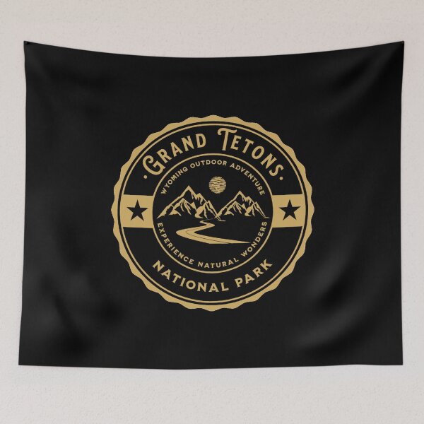 Item preview, Grand Tetons National Park designed and sold by CattlettArt.