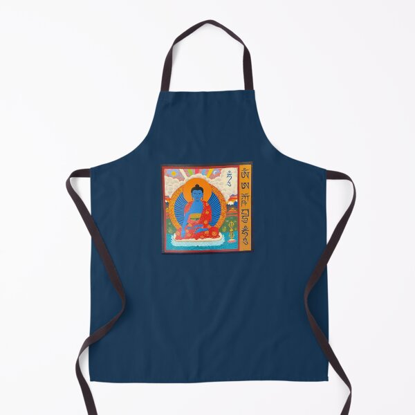 Item preview, Akshobhaya Buddha with his Mantra designed and sold by Prajna Vajrayana Art.