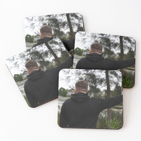 Item preview, Man looks at lake with hand on tree designed and sold by getmybookstore.