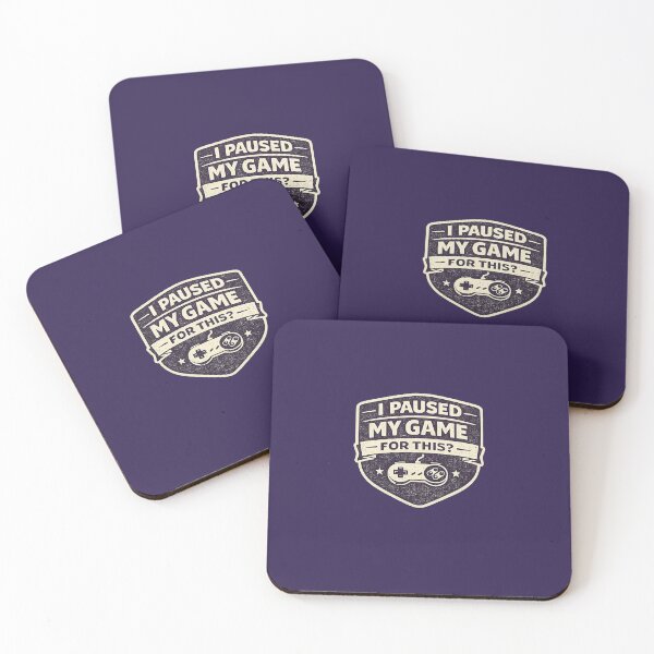 Item preview, I Paused My Game For This - Funny Gamer Gift designed and sold by 757Prints.