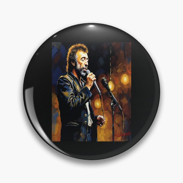 Item preview, Paul Rodgers Vintage Microphone Soulful Rock Performance designed and sold by Artisticanvas.