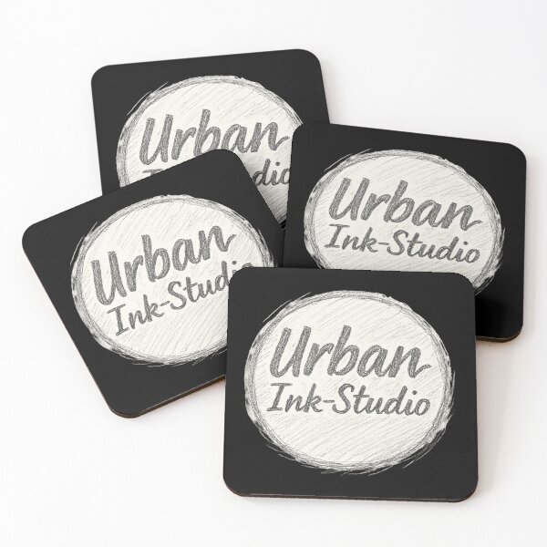 Aperçu de l'œuvre URBAN INK STUDIO - Logo au crayon - Artistique créée et vendue par Urban-InkStudio.