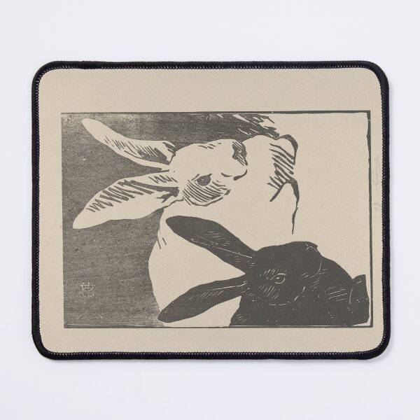 Item preview, Rabbits (Les Lapins) by Henri Guérard designed and sold by Amanda1775.