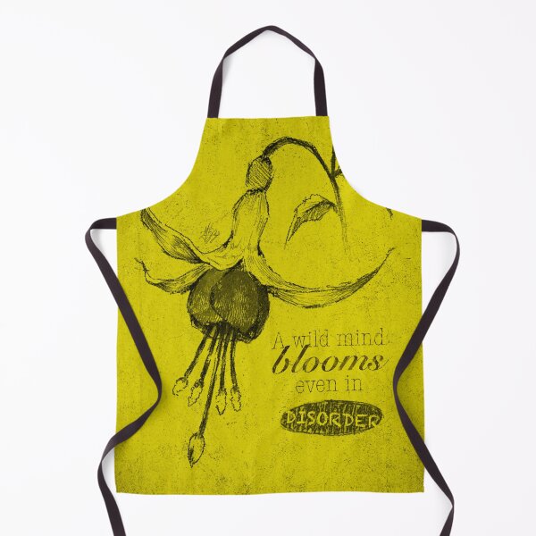 Item preview, BLOOMING DISORDER OLIVE YELLOW POSTER designed and sold by melyverso.