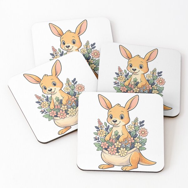 Item preview, Flower Pocket Kangaroo Essential T-Shirt designed and sold by SoftSproutstu.