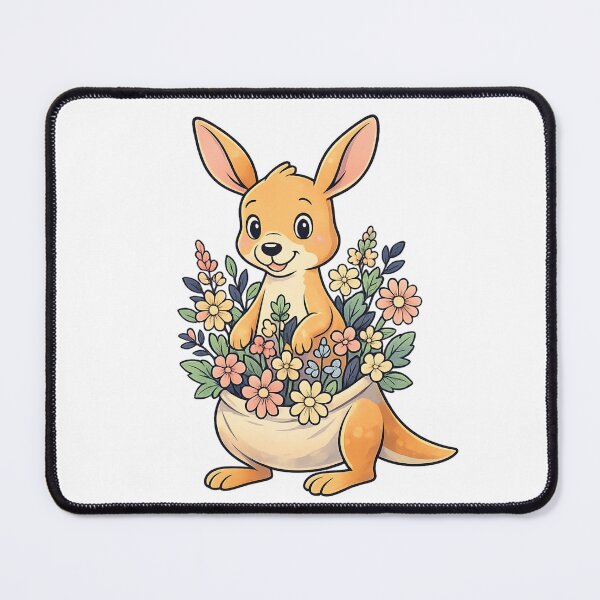 Item preview, Flower Pocket Kangaroo Essential T-Shirt designed and sold by SoftSproutstu.
