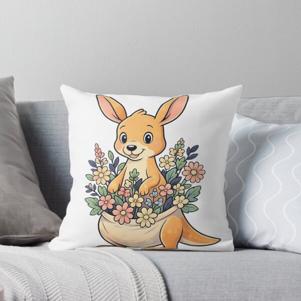 Item preview, Flower Pocket Kangaroo Essential T-Shirt designed and sold by SoftSproutstu.