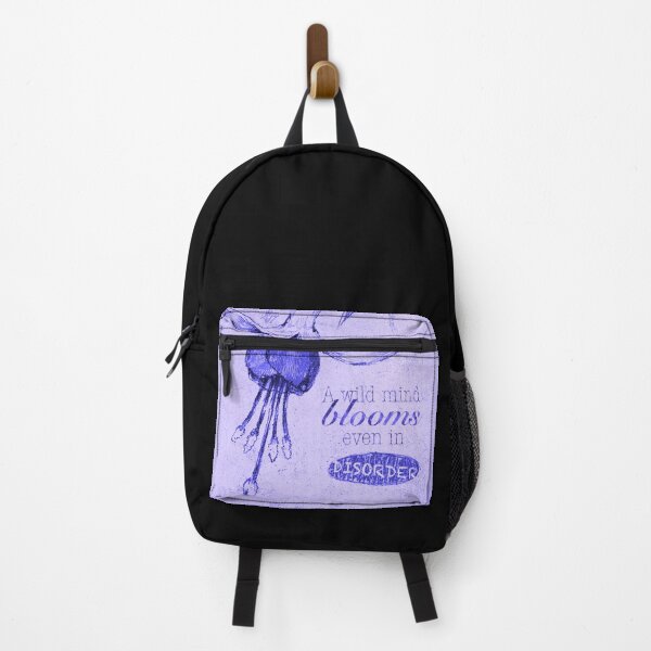 Item preview, BLOOMING DISORDER PERIWINKLE POSTER designed and sold by melyverso.