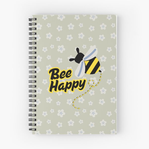 Item preview, Bee Happy | Retro Floral Bumblebee Graphic designed and sold by GalushaGraphics.