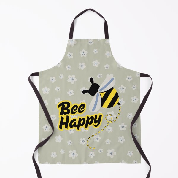 Item preview, Bee Happy | Retro Floral Bumblebee Graphic designed and sold by GalushaGraphics.