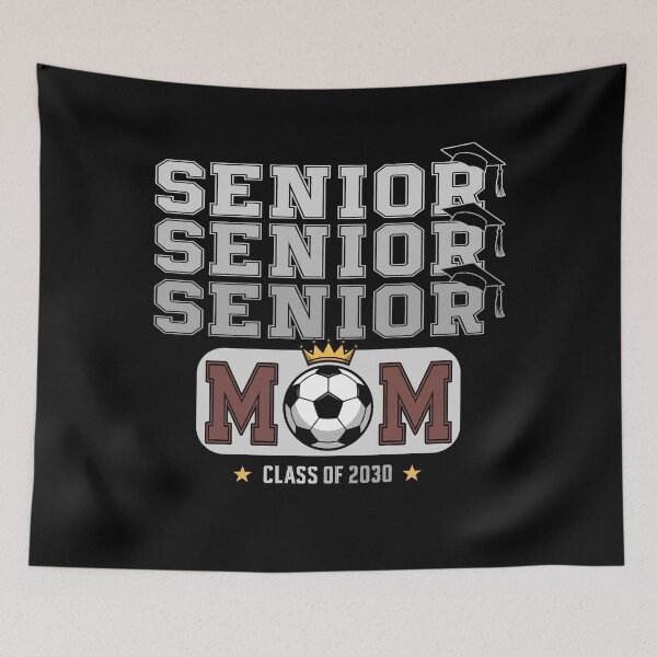 Item preview, Proud Mom Graduation 2030 Soccer designed and sold by QuiteOrbit.