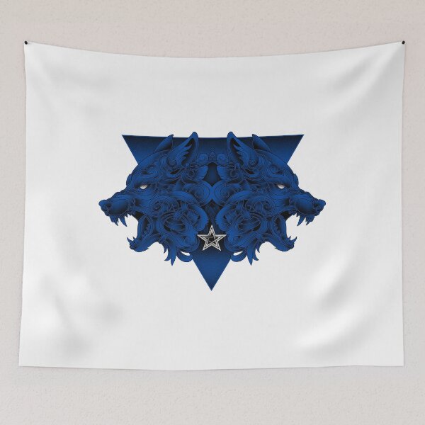 Item preview, Two Blue Wolves designed and sold by Alexander2great.