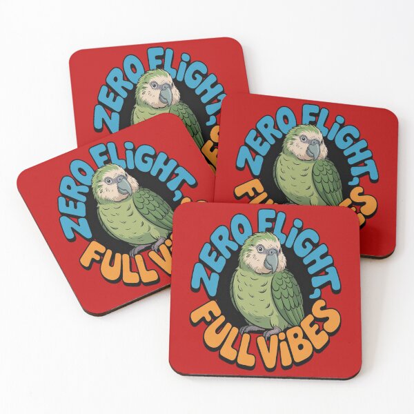 Item preview, Kakapo Parrot – Zero Flight Full Vibes, Cute Exotic Bird Funny Design designed and sold by Max Store.