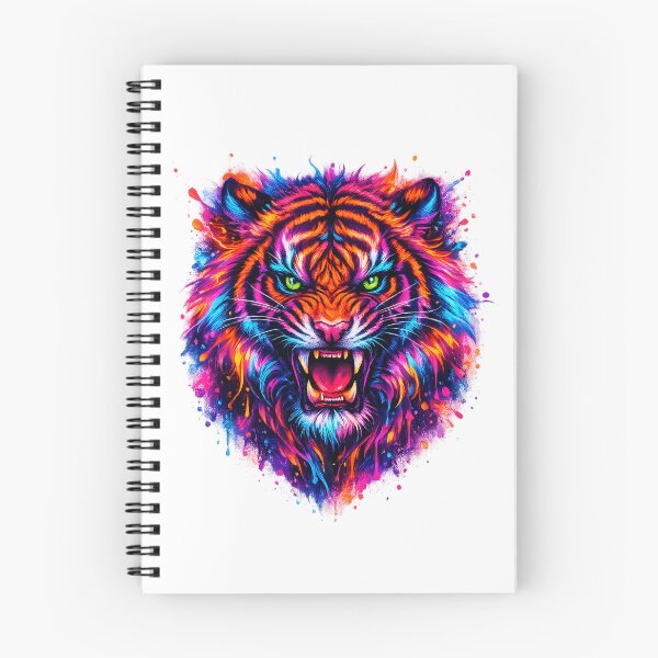 Item preview, Psychedelic Neon Tiger designed and sold by Cairofe.