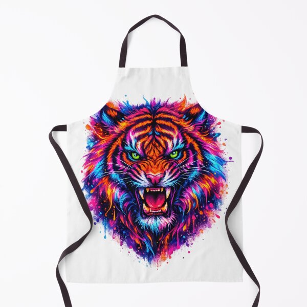 Item preview, Psychedelic Neon Tiger designed and sold by Cairofe.