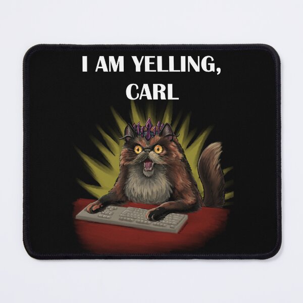 Item preview, I AM YELLING, CARL designed and sold by racecar15.