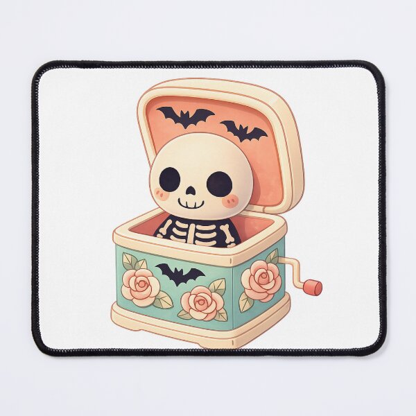 Item preview, Cute Skeleton Music Box Essential T-Shirt designed and sold by SoftSproutstu.