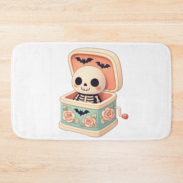 Item preview, Cute Skeleton Music Box Essential T-Shirt designed and sold by SoftSproutstu.