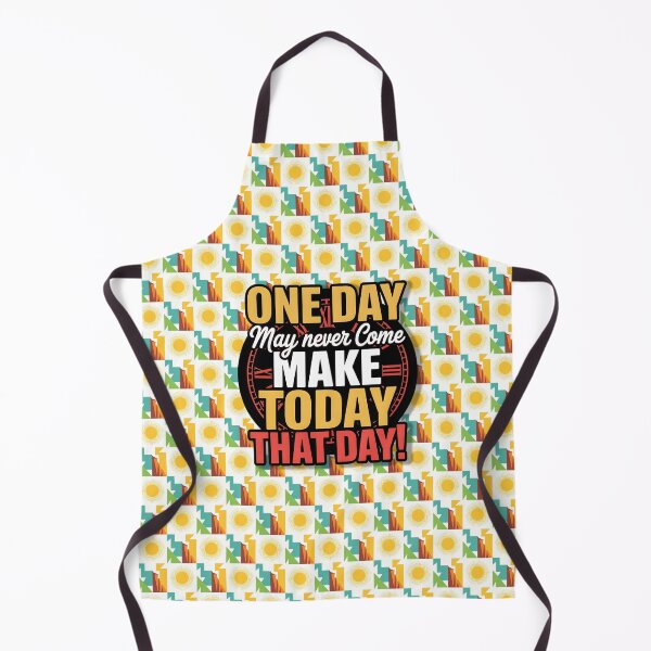 Item preview, Make Today That Day Inspirational Typography Art designed and sold by WatchesAndMore.