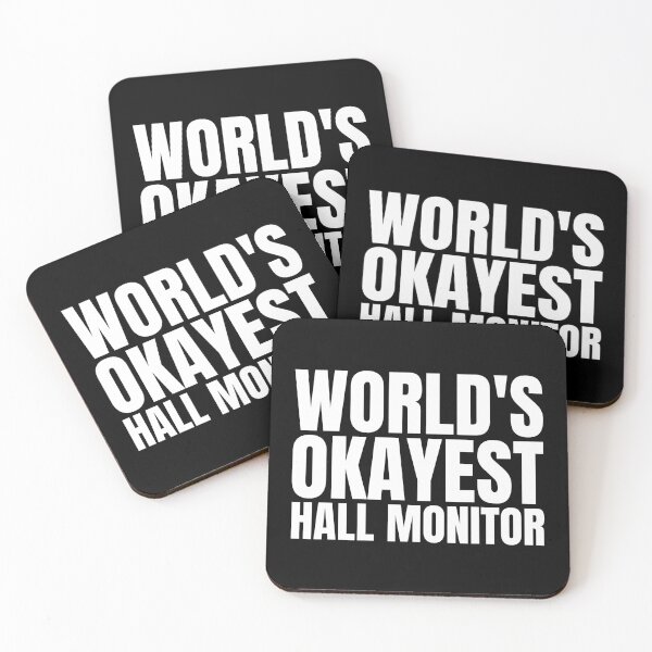Item preview, Sarcastic School Saying Hall Monitor Funny Quote designed and sold by Dondonmart.