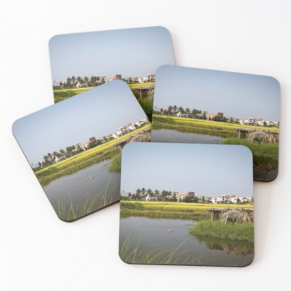 Item preview, Vietnamese countryside under a clear and bright sky designed and sold by franck380.